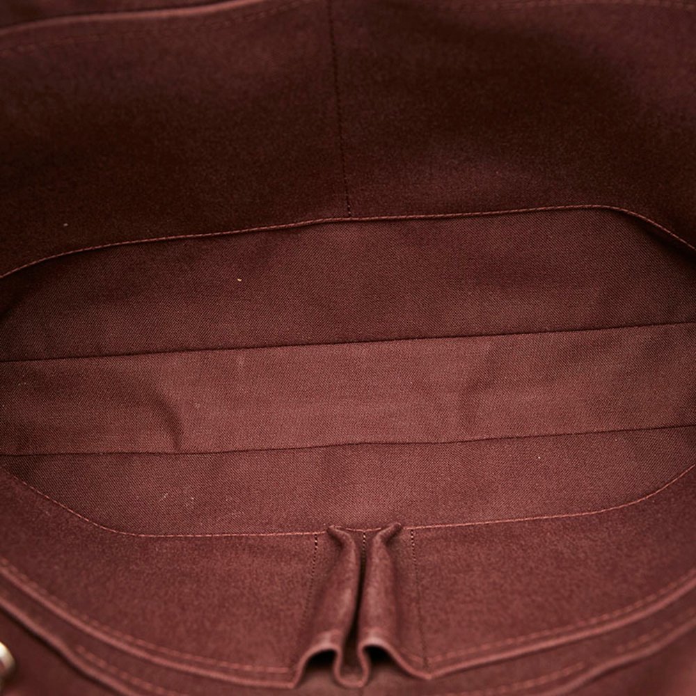 Louis Vuitton Monogram Macassar Porte Document Voyage Bag M40225 Brown Black ... - Picture 6 of 10